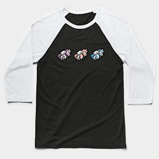 Abstract flowers Baseball T-Shirt